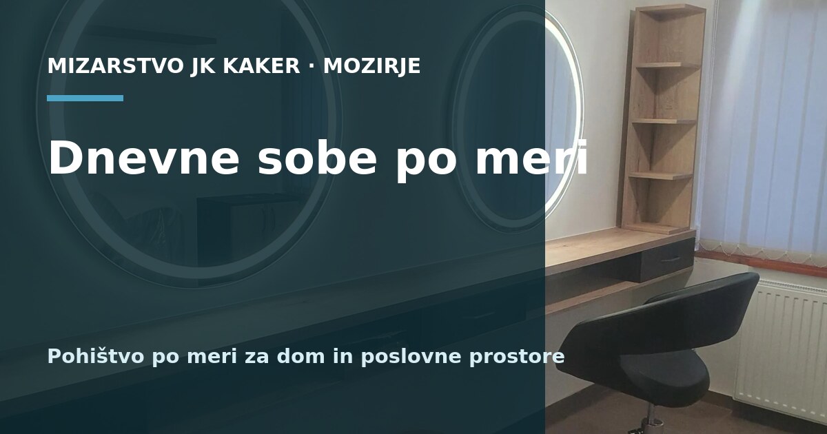 Dnevne sobe po meri – e-Galerija | JK Kaker