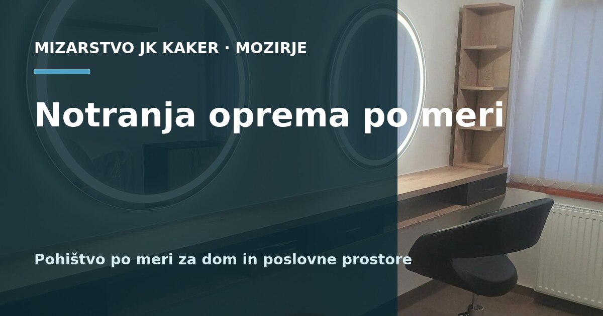Drugi izdelki po meri – e-Galerija | JK Kaker